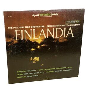 Finlandia (Vinyl, 1960) Columbia Masterworks MS 6196 Good+ LP Record Album